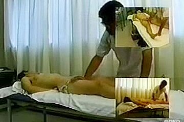 She received a relaxing treatment from professional masseur