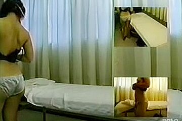 She received a relaxing treatment from professional masseur