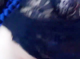 Shemale Fucks Her Own Ass Until Giving Herself A Creampie