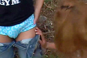 Shemale Penetrating A Man In The Park