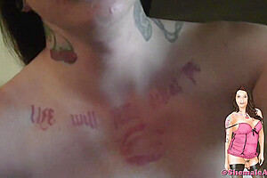 Shemale Transexual Deep Throats Bbc Cum On Tits