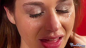 She's happy with a good cumshot in the face