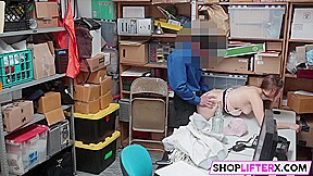 Shoplifter Hayden Hennessy Gets What She Deserves