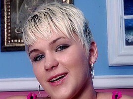 Short Haired Babe From Germany Gets Her Holes Pounded By A Bbc