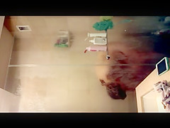 Shower Girl Shaving Legs, Ass, Pussy and Arm Pit