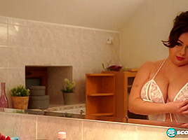 Showers Naked, Gets Naughty