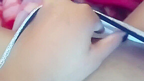 Shy Indian Girl Masturbating