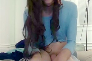 Sissy teen 18+ with a monster cock