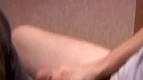 Skater punks wanking off and jizz on table