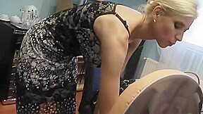 Slut Step mom fucks with old man for money