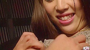 Slutty Japanese in Ripped Jeans Ayaka Minamino Gets Cum Filled