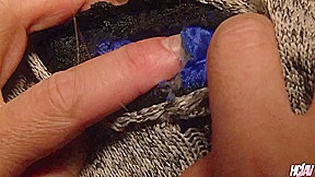 Slutty Japanese in Ripped Jeans Ayaka Minamino Gets Cum Filled