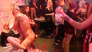 Slutty teens 18+ get fully delirious and undressed at hardcore party