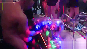 Slutty teens 18+ get fully delirious and undressed at hardcore party