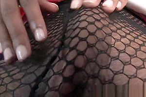 Smalltits black tranny wanking her cock