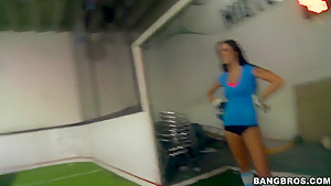 Soccer Step mom Breanne Benson is ready for a blowjob