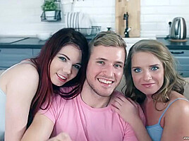 Sofi Goldfinger And Lovenia Lux - Mixing Redand Blonde