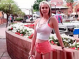Solo girlsporn Jody public flashing pussy the beautiful body