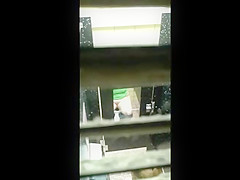 Spying on Chubby College Girl taking a loud Dump