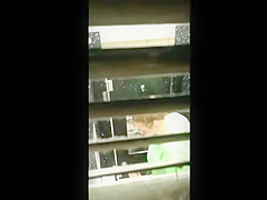 Spying on Chubby College Girl taking a loud Dump