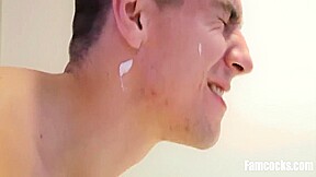 Step Dad Teaches How To Shave While Shoving Cock Inside Him 8 Min