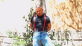Step daddy with fist and piss session - CrunchBoy