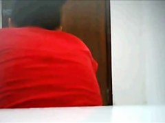 Step mom Spyed in the Bethroom nice big sexy ass