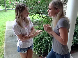 Step sisters Kdnpd And Sell A Couple Supers To Be Bondage Slvs