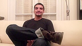 Straight fucked by gay on the sofa for gifts - CrunchBoy