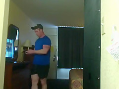 Straight ginger hung muscle gloryhole