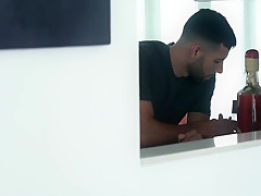 Strong hot guy