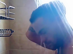 Stud cleans up his sexy body and gets ass fucked hard