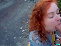 Stunning Redhead - Cherry Candle