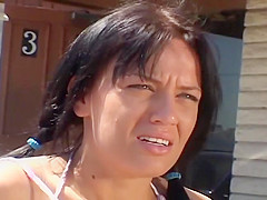 Stunning teen 18+ Gets Paid For Hardcore Sex With Older Man