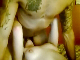 Submissive french milf enjoying anal creampie