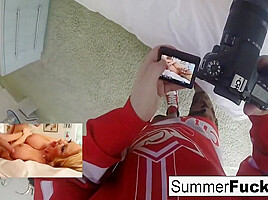 Summer Brielle And Sexy Summer In Fucks Brunette Teen 18+ Addison