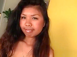 Sweet Asian Girl Stripping And Masturbating