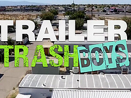 TRAILERTRASHBOYS Hung Dakota Payne And Nic Sahara Bareback