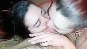 TWO GIRLS SUCK DICK
