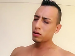 TWO LATIN MEN HAVE BAREBACK SEX 04