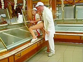 Taking his bratwurst - Julia Reaves