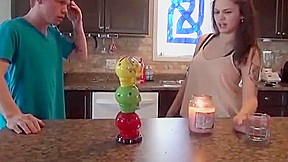 The Best Amateur Sex &_ Creampie between 18yo Step sister and Step brother