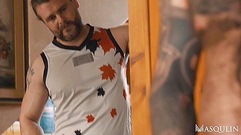 The Cock Block - Gay Bareback Video - Masqulin