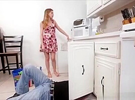 The Plumber Fills Sydney Cole Pussy With Cum