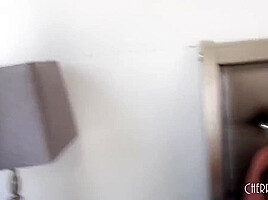 Thief Surprised By Lusty Busty Brunette Who Just Wants To Fuck - Gianna Grey