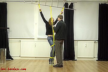 Tied To Ladder