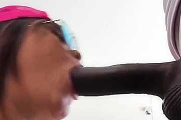 Tight Asian teen 18+ Takes A Massive Bbc