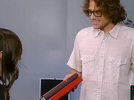 Tiny Nerdy Fucked In The Library By Another Nerd