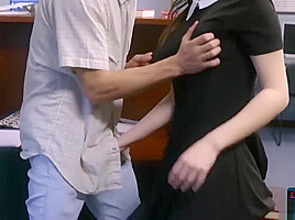 Tiny Nerdy Fucked In The Library By Another Nerd