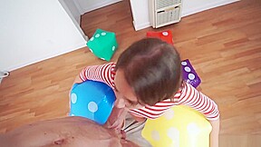 Tiny teen 18+ Cocksucking Up Side Down
